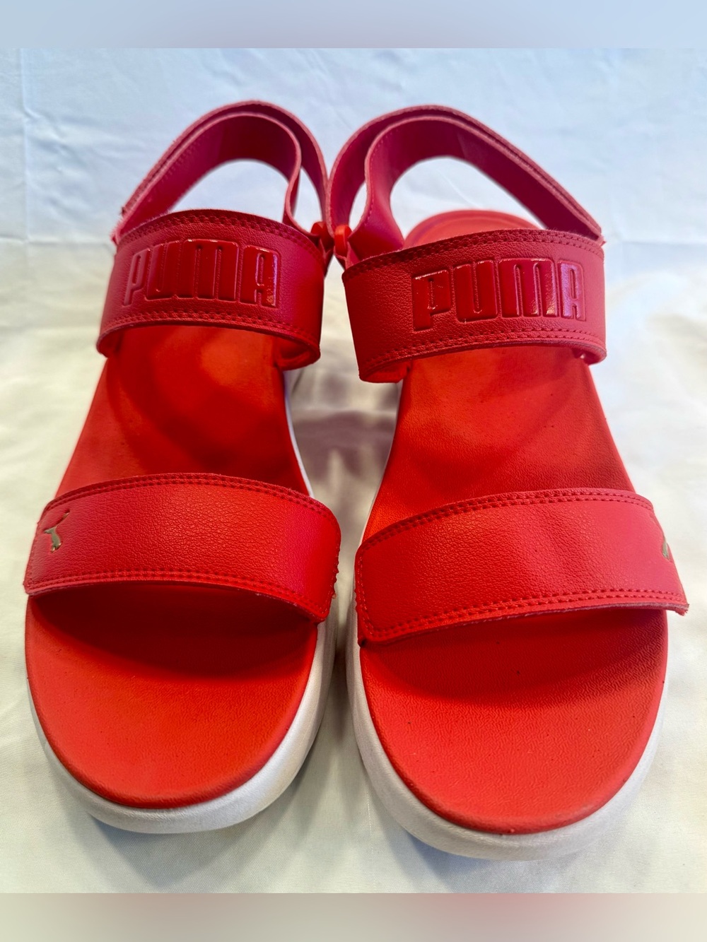 Puma Red Sportie Women’s Sandals Size 10
